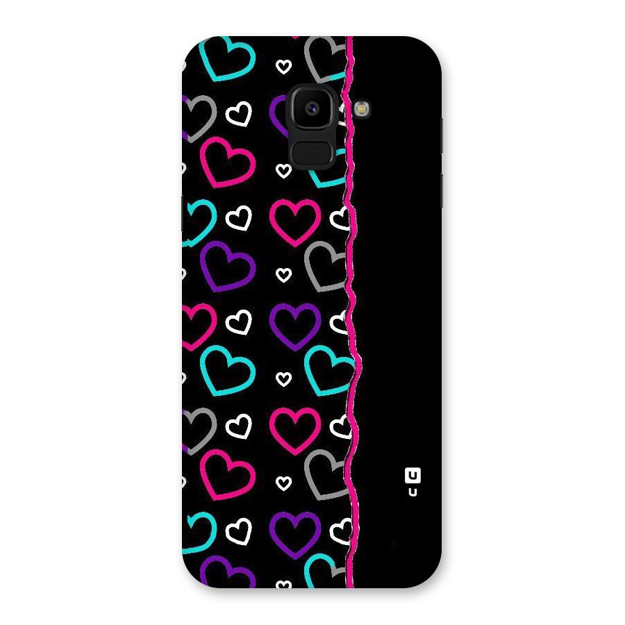 Empty Hearts Back Case for Galaxy J6