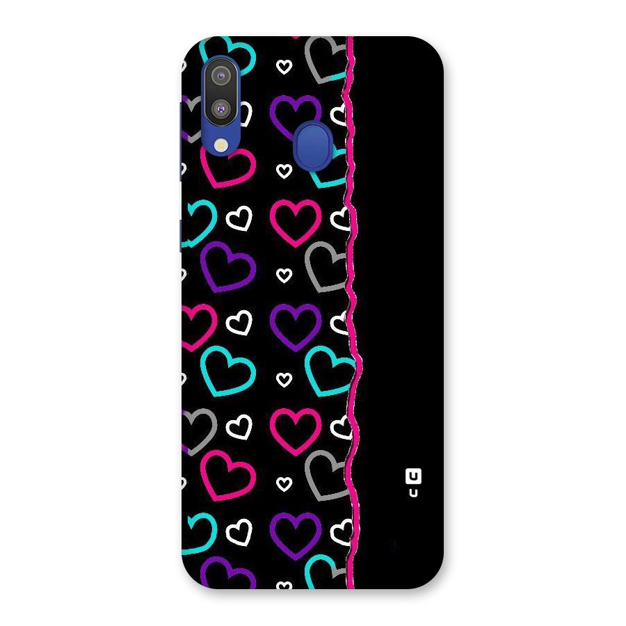 Empty Hearts Back Case for Galaxy M20