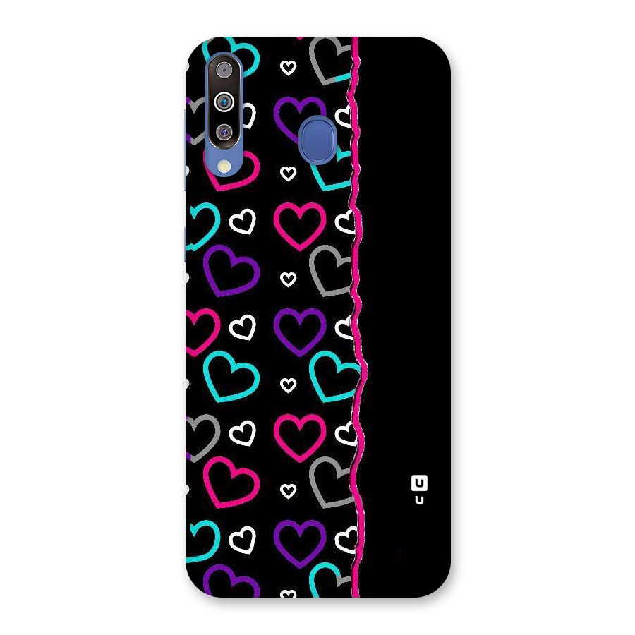 Empty Hearts Back Case for Galaxy M30