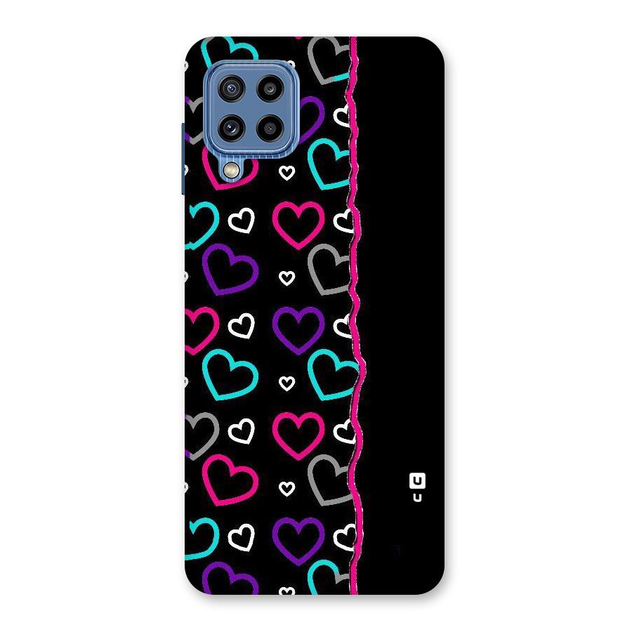 Empty Hearts Back Case for Galaxy M32