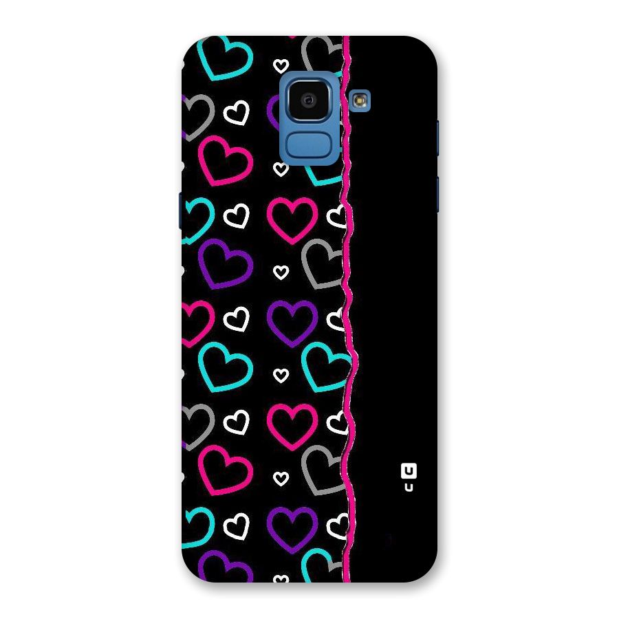 Empty Hearts Back Case for Galaxy On6