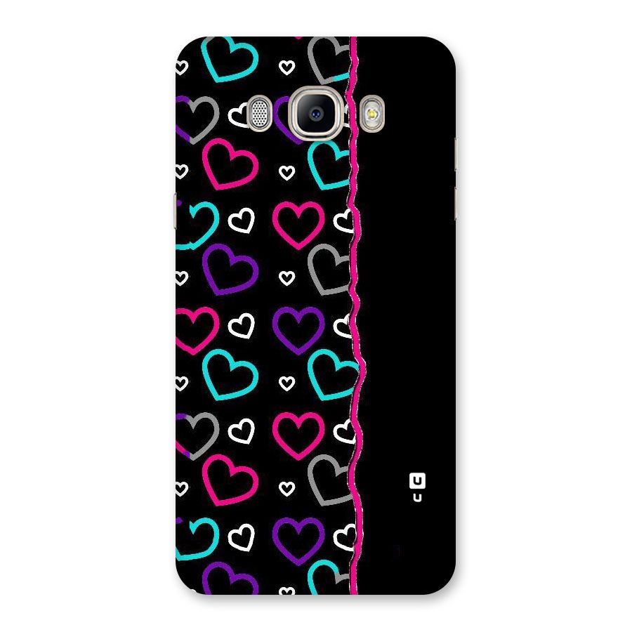 Empty Hearts Back Case for Galaxy On8