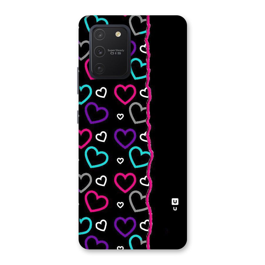 Empty Hearts Back Case for Galaxy S10 Lite