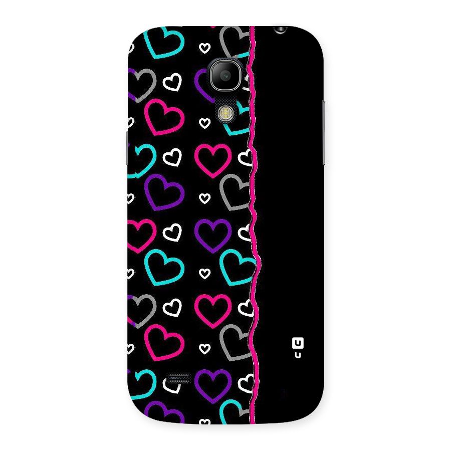 Empty Hearts Back Case for Galaxy S4 Mini