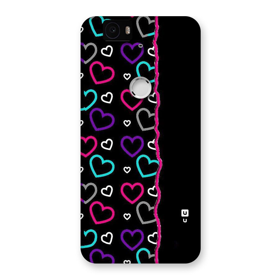 Empty Hearts Back Case for Google Nexus-6P