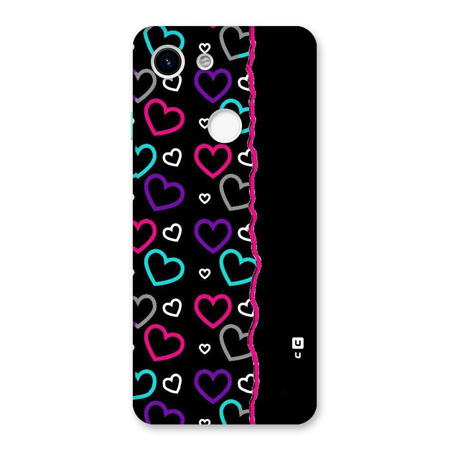 Empty Hearts Back Case for Google Pixel 3