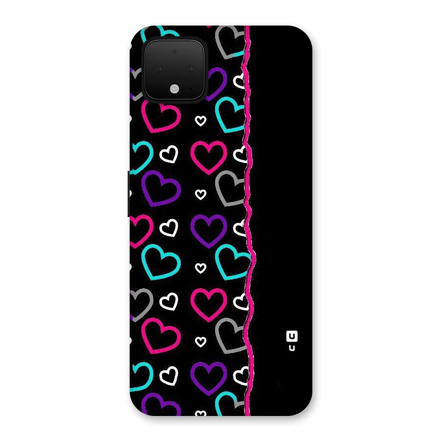 Empty Hearts Back Case for Google Pixel 4 XL
