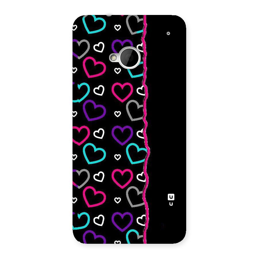 Empty Hearts Back Case for HTC One M7
