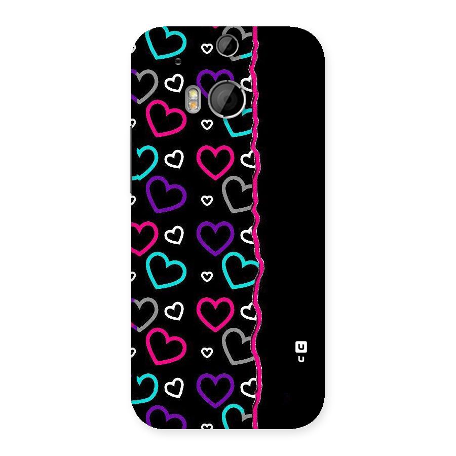 Empty Hearts Back Case for HTC One M8