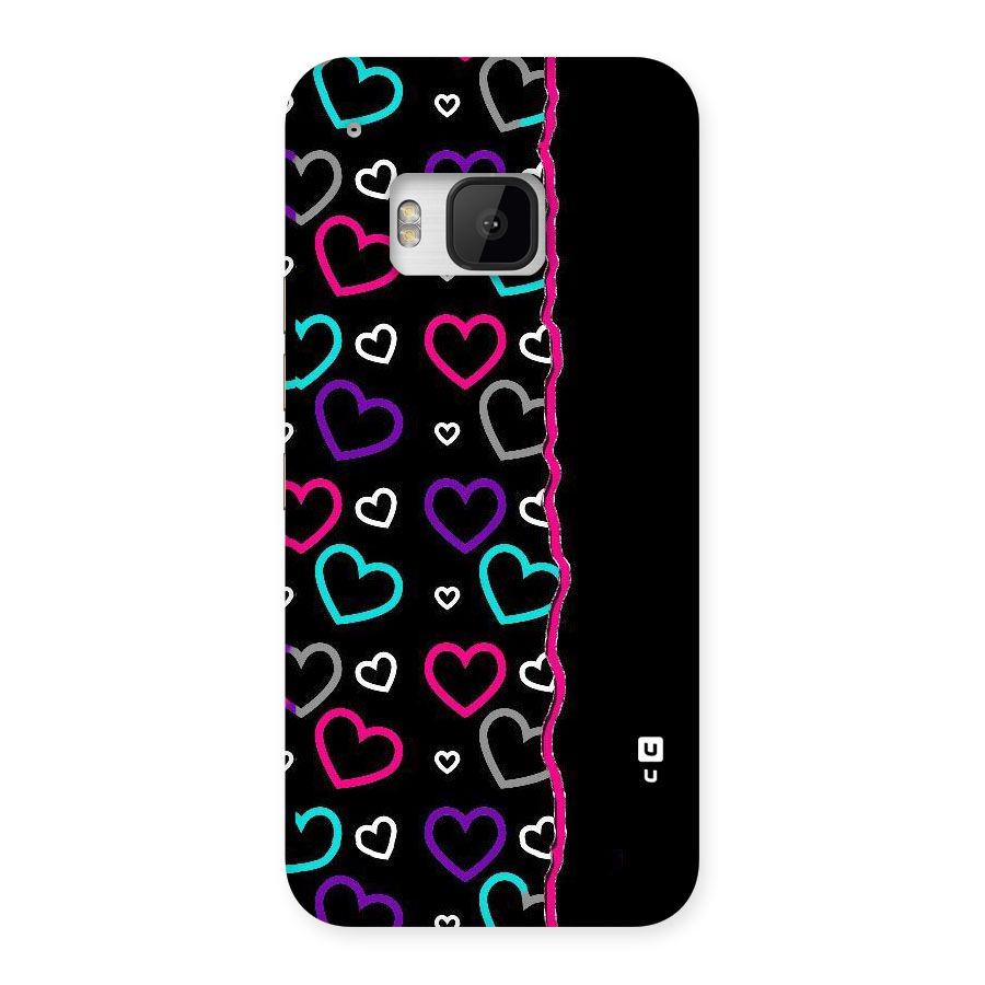 Empty Hearts Back Case for HTC One M9