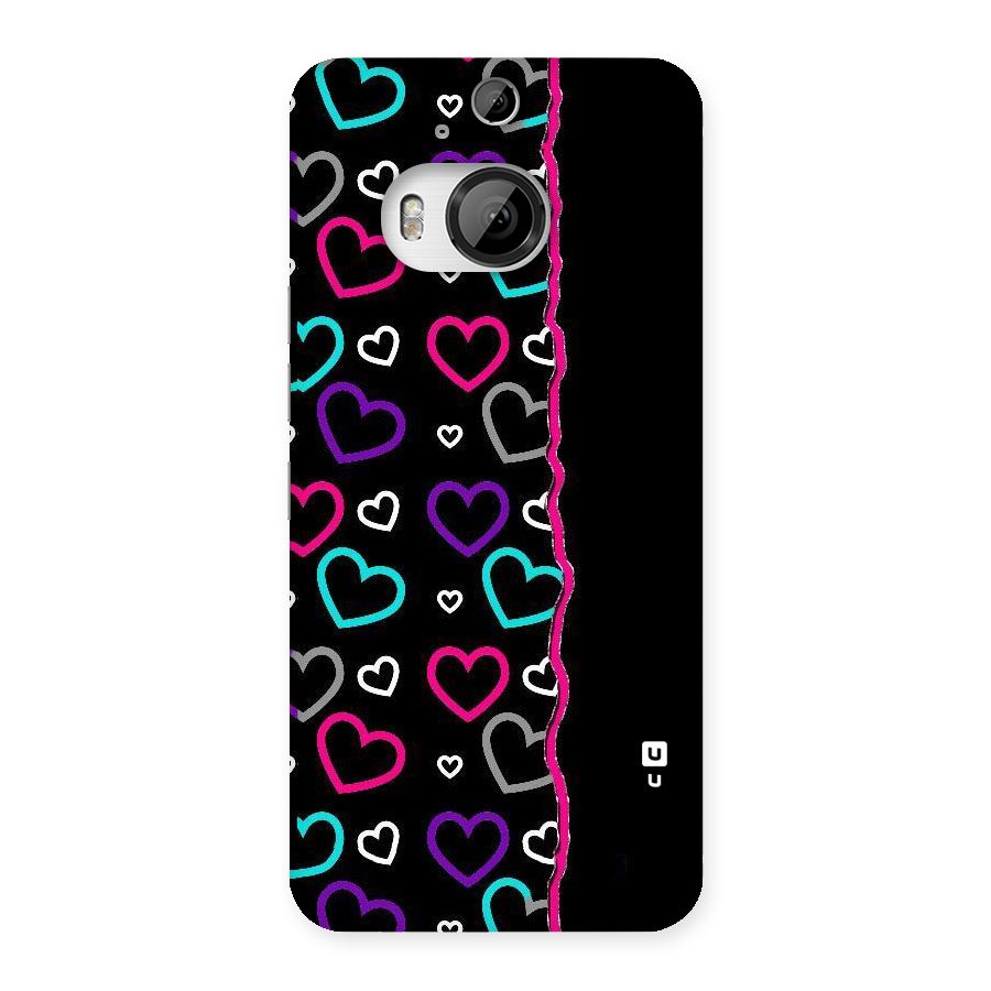 Empty Hearts Back Case for HTC One M9 Plus