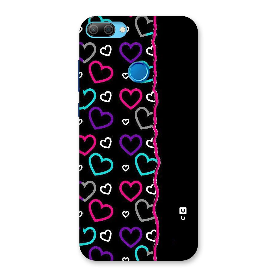 Empty Hearts Back Case for Honor 9N
