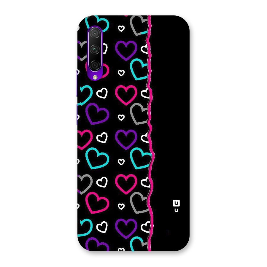 Empty Hearts Back Case for Honor 9X Pro
