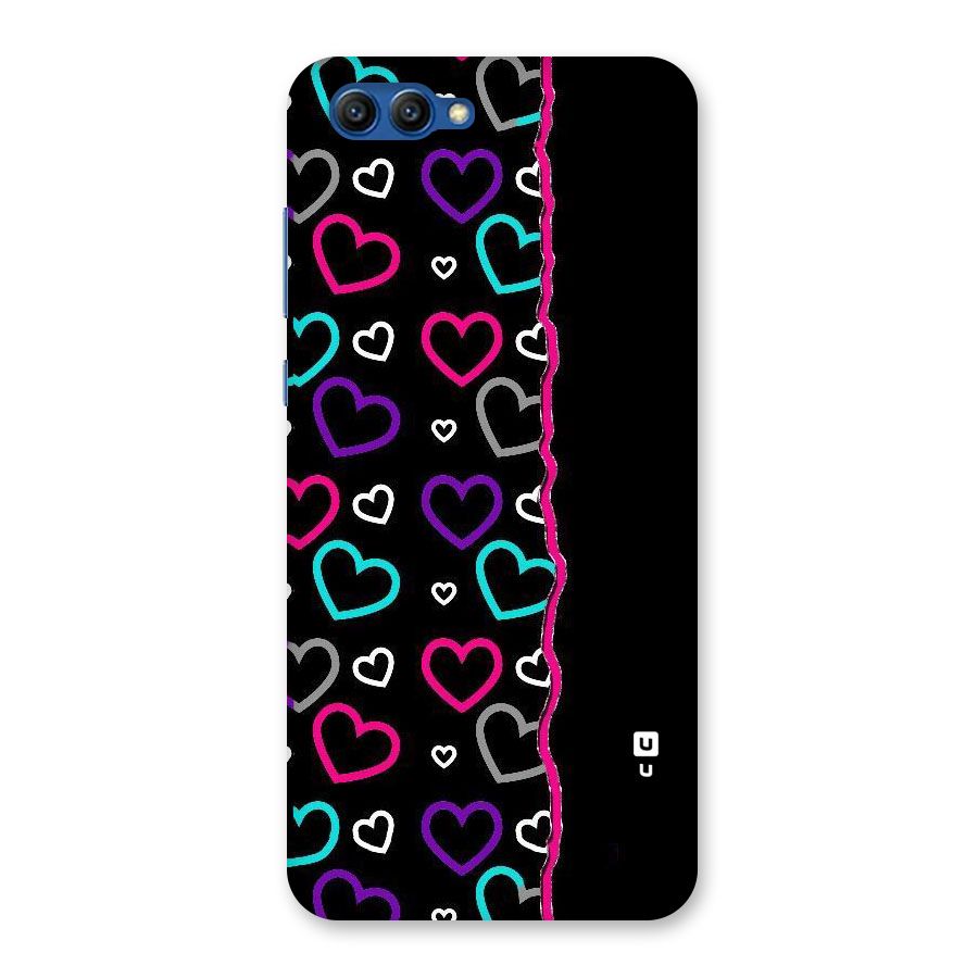 Empty Hearts Back Case for Honor View 10