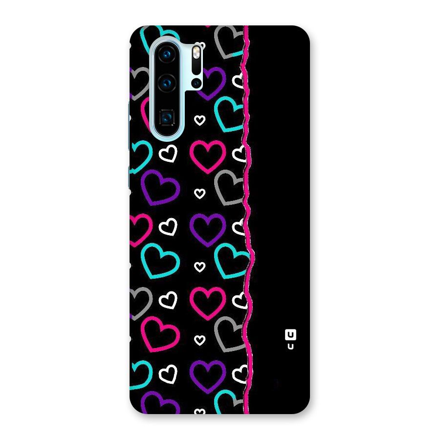 Empty Hearts Back Case for Huawei P30 Pro