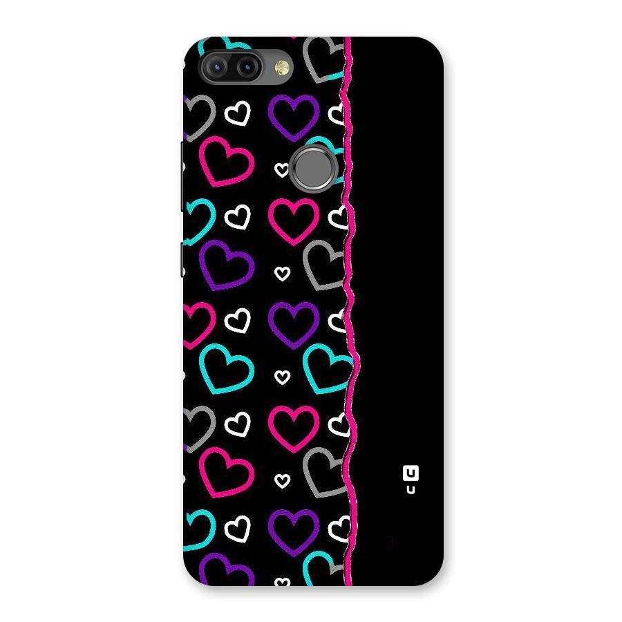 Empty Hearts Back Case for Infinix Hot 6 Pro