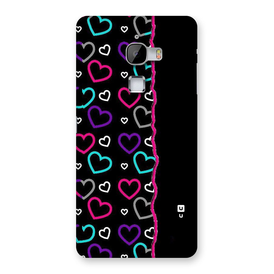 Empty Hearts Back Case for LeTv Le Max