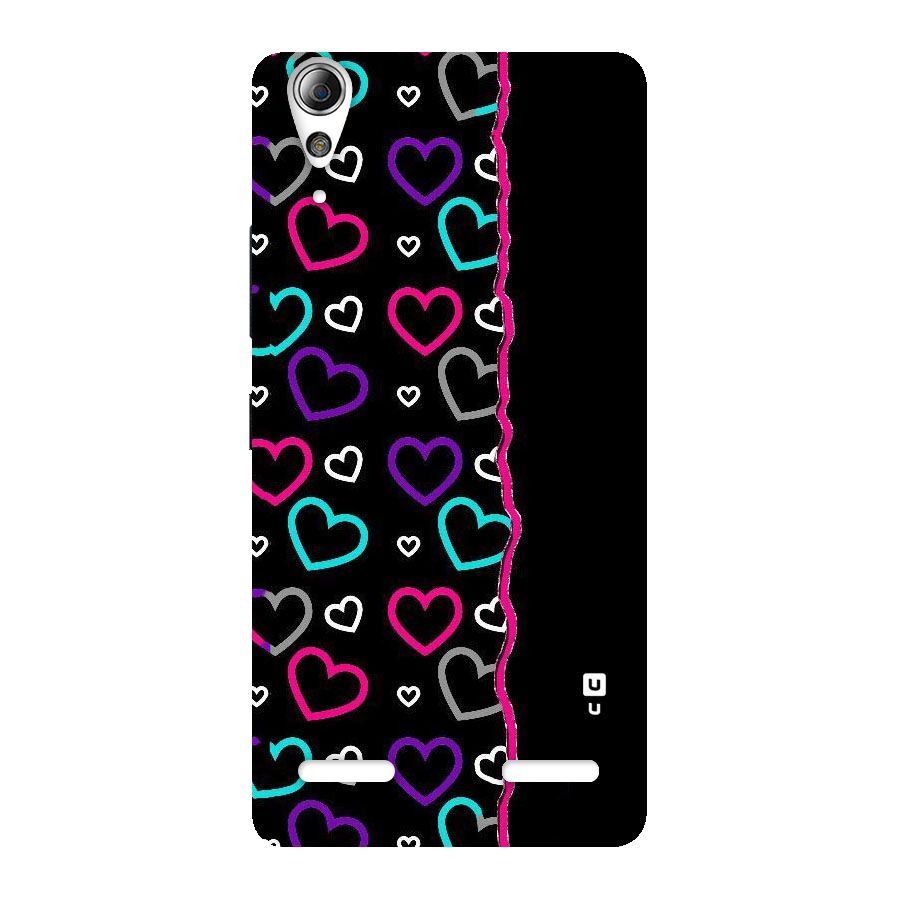 Empty Hearts Back Case for Lenovo A6000