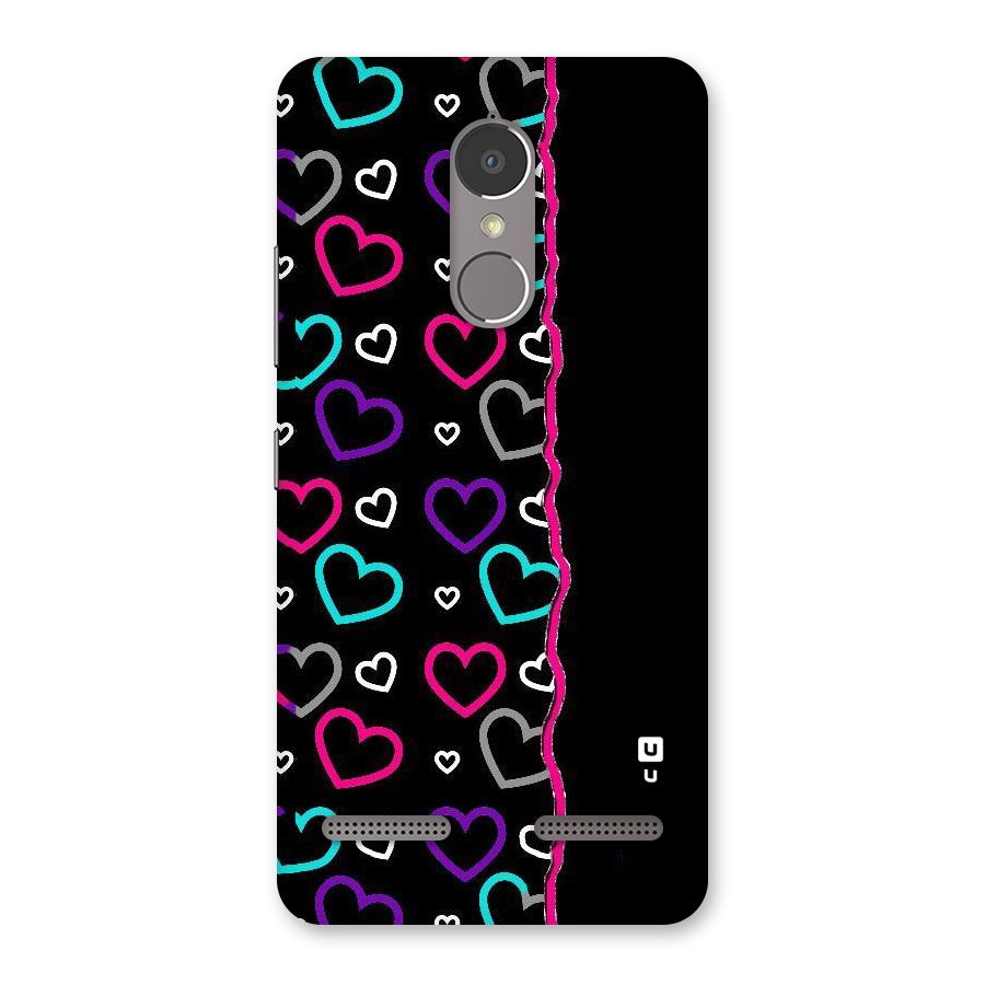 Empty Hearts Back Case for Lenovo K6