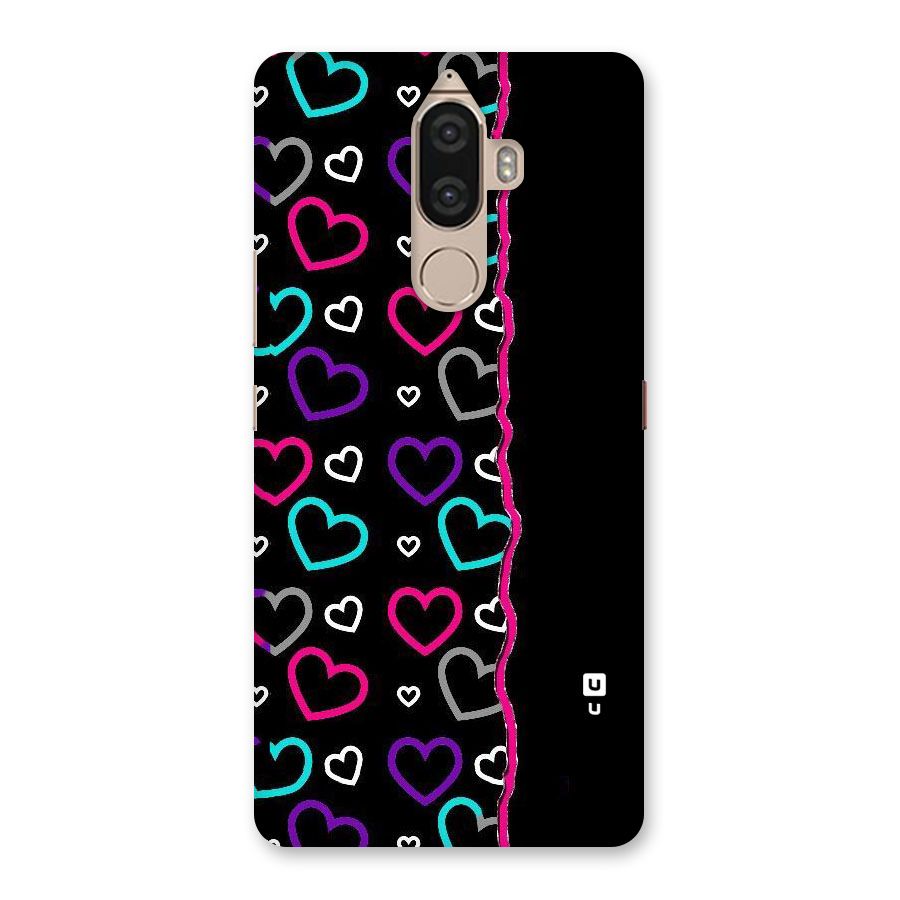 Empty Hearts Back Case for Lenovo K8 Note