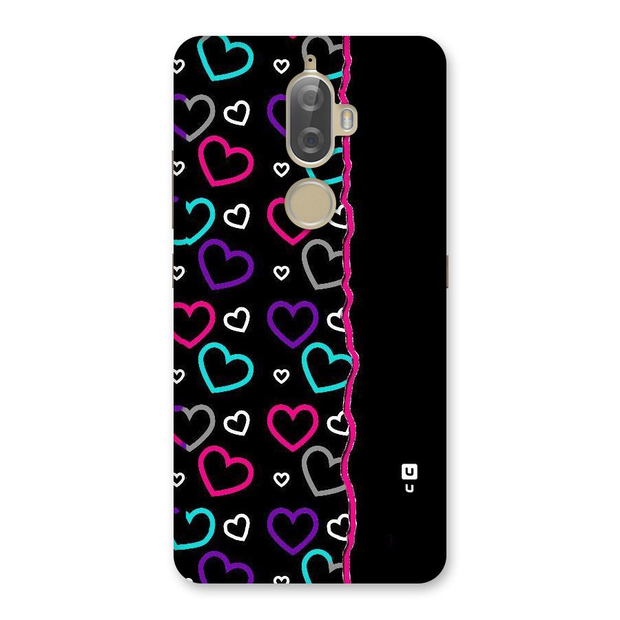 Empty Hearts Back Case for Lenovo K8 Plus