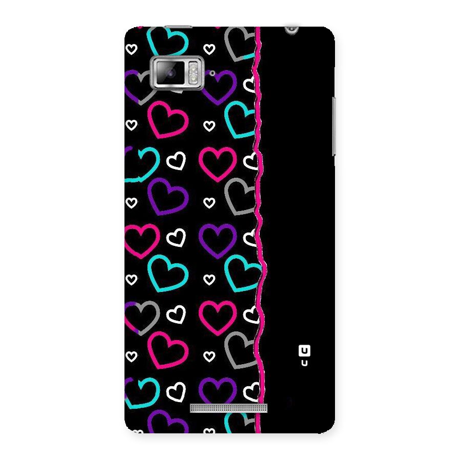 Empty Hearts Back Case for Lenovo Vibe Z K910