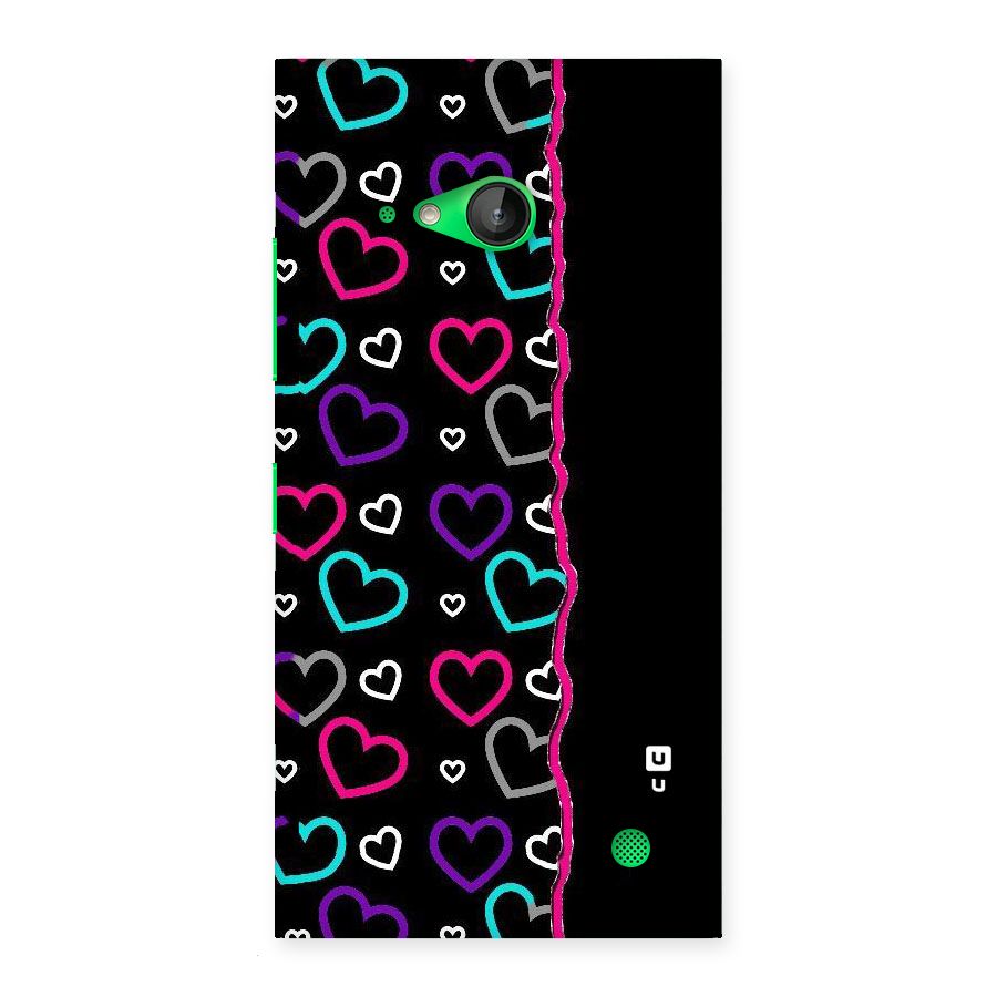 Empty Hearts Back Case for Lumia 730