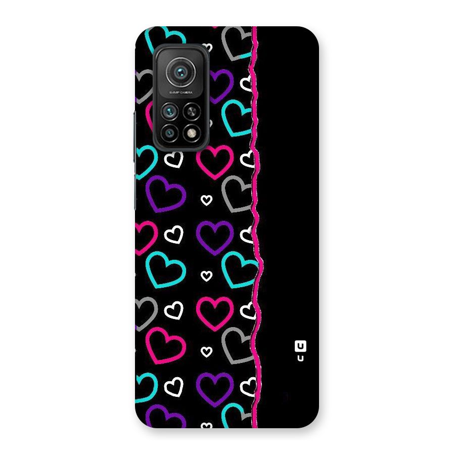 Empty Hearts Back Case for Mi 10T Pro 5G