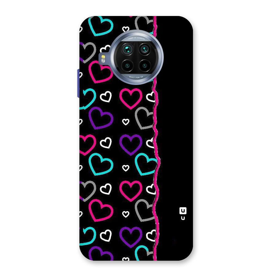 Empty Hearts Back Case for Mi 10i