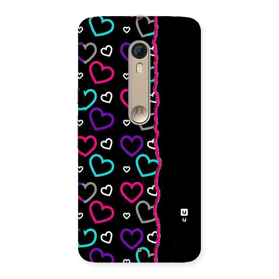 Empty Hearts Back Case for Motorola Moto X Style