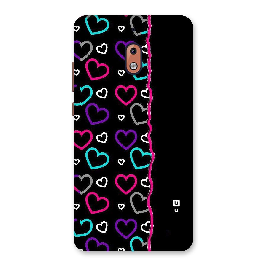 Empty Hearts Back Case for Nokia 2.1