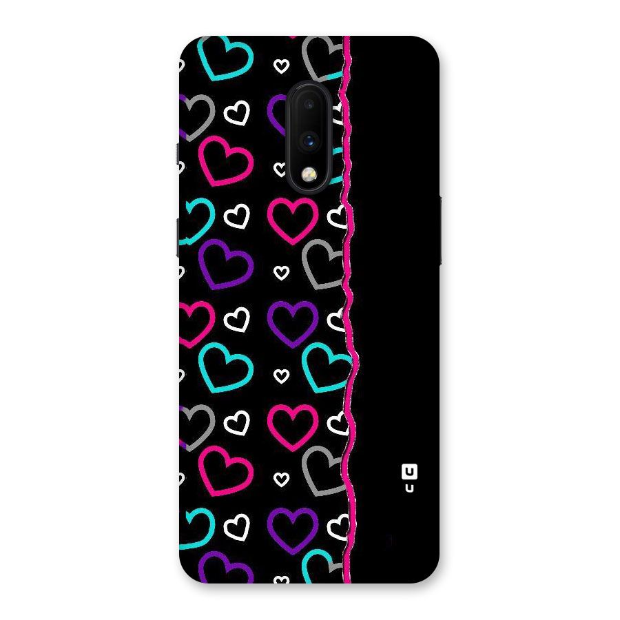 Empty Hearts Back Case for OnePlus 7