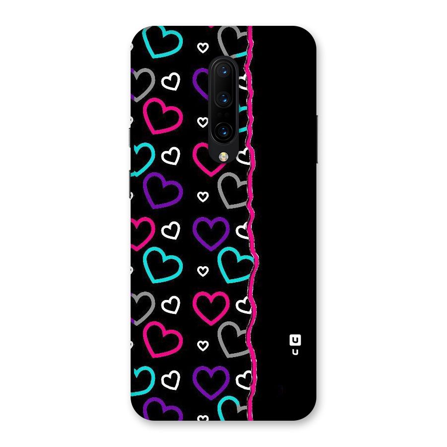 Empty Hearts Back Case for OnePlus 7 Pro