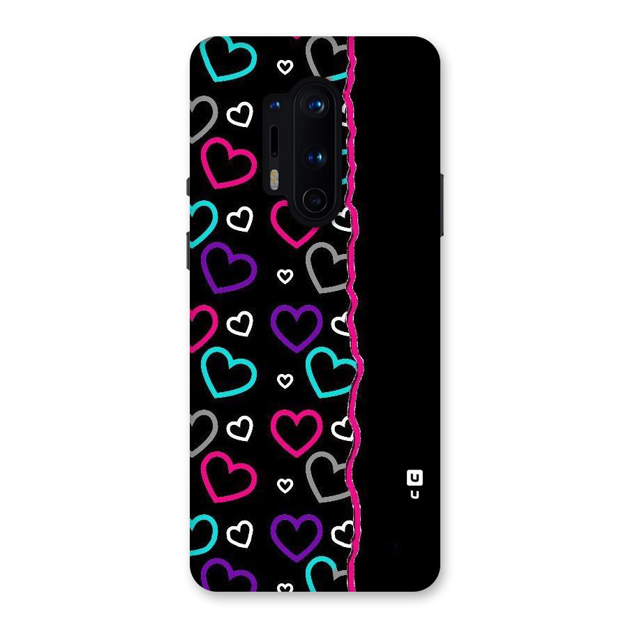 Empty Hearts Back Case for OnePlus 8 Pro