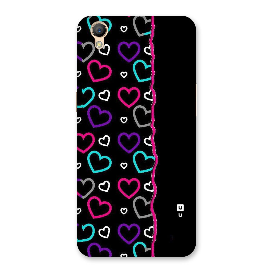 Empty Hearts Back Case for Oppo A37