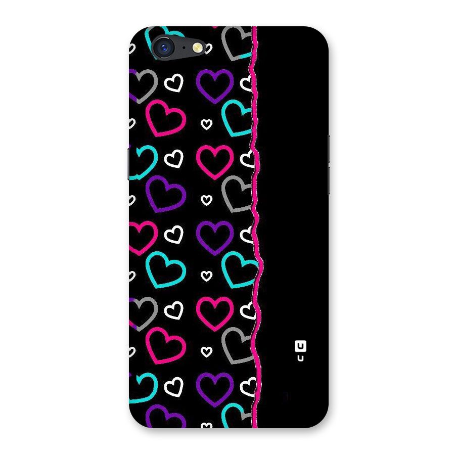 Empty Hearts Back Case for Oppo A71