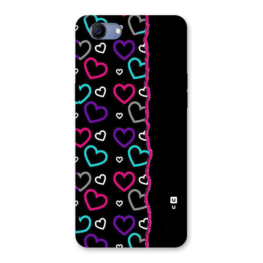 Empty Hearts Back Case for Oppo Realme 1