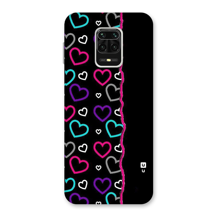 Empty Hearts Back Case for Poco M2 Pro
