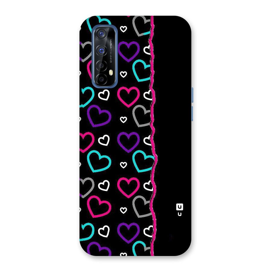 Empty Hearts Back Case for Realme 7