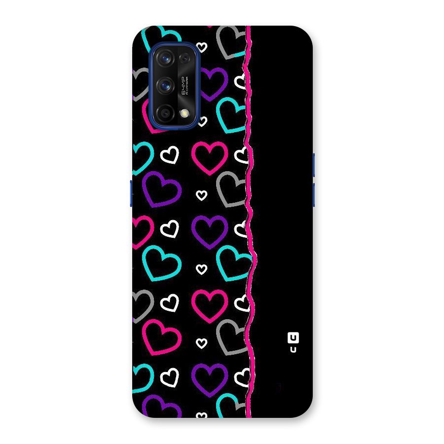 Empty Hearts Back Case for Realme 7 Pro