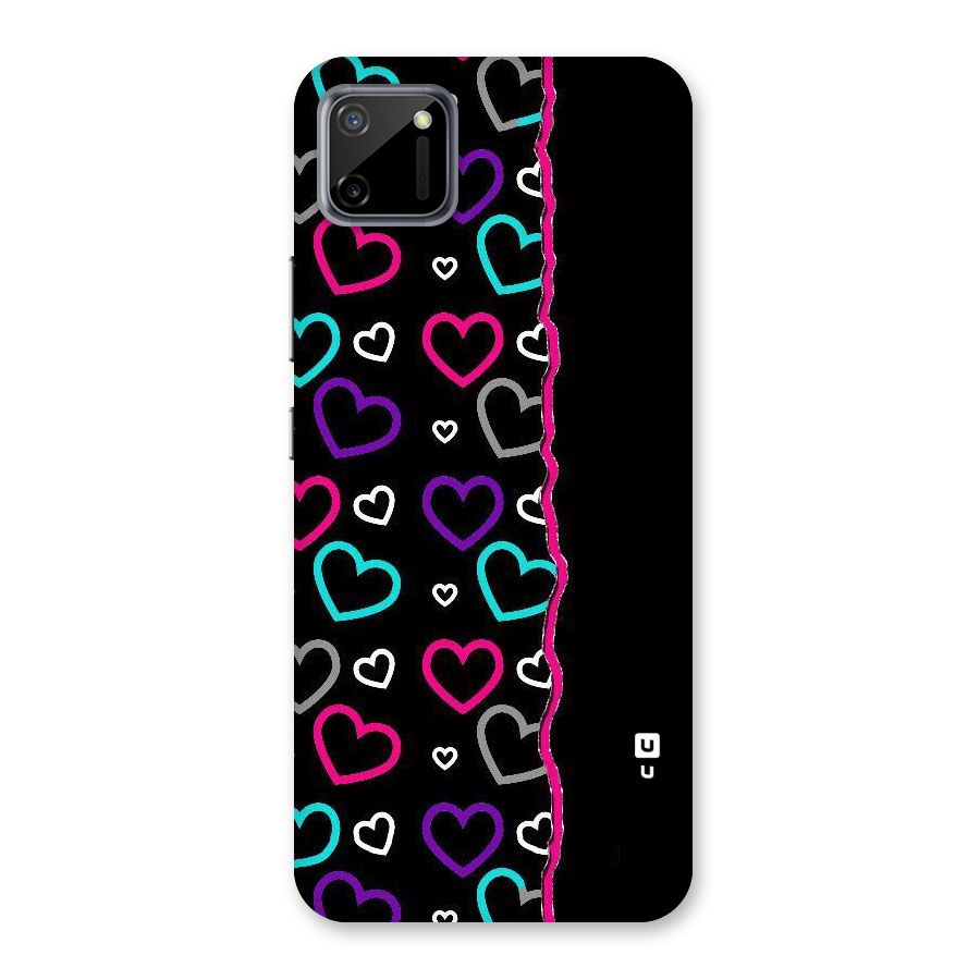 Empty Hearts Back Case for Realme C11