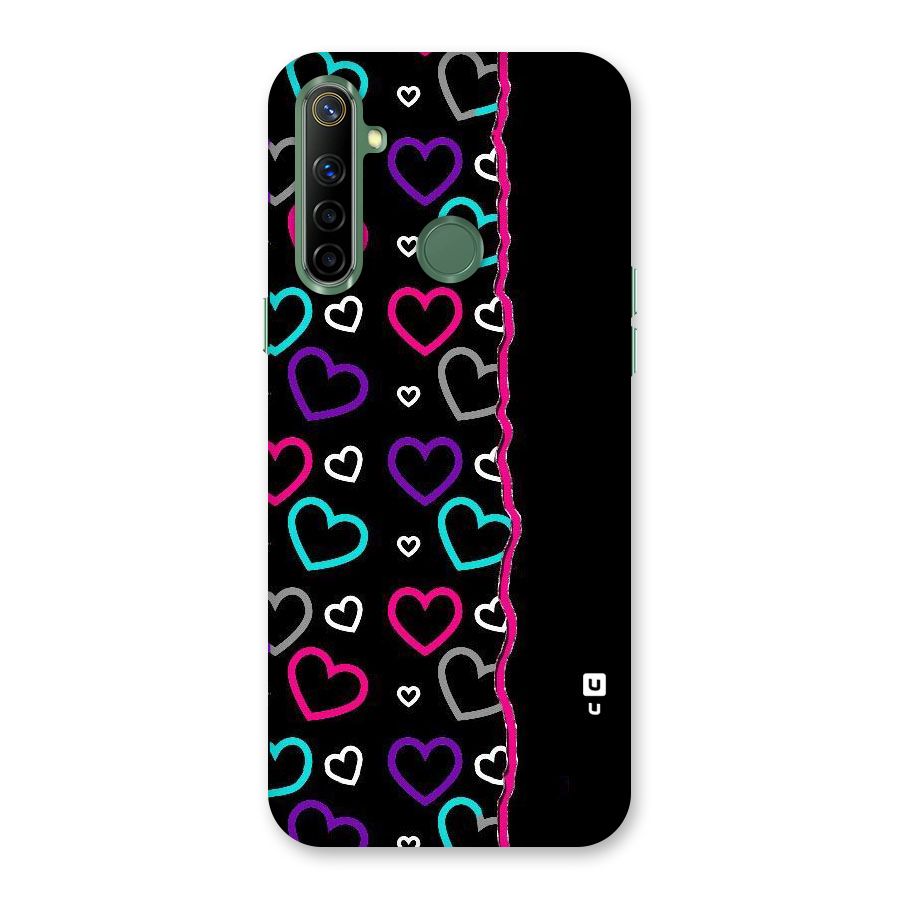 Empty Hearts Back Case for Realme Narzo 10
