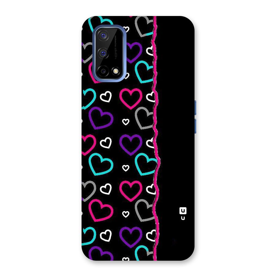 Empty Hearts Back Case for Realme Narzo 30 Pro