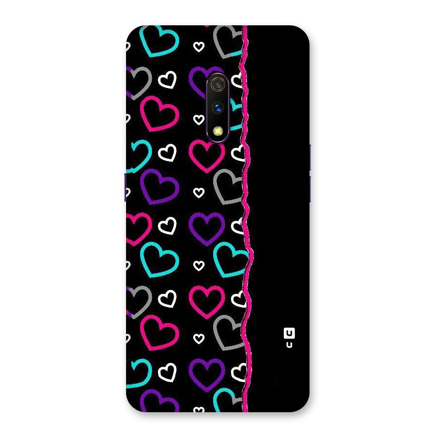 Empty Hearts Back Case for Realme X