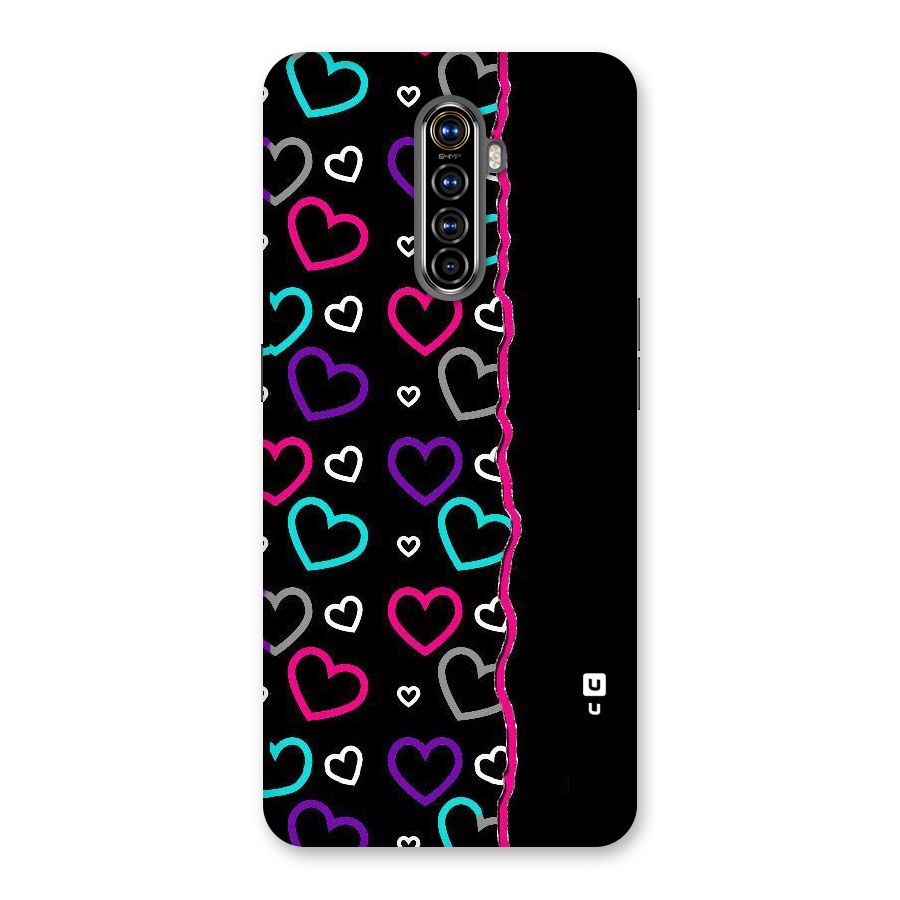 Empty Hearts Back Case for Realme X2 Pro