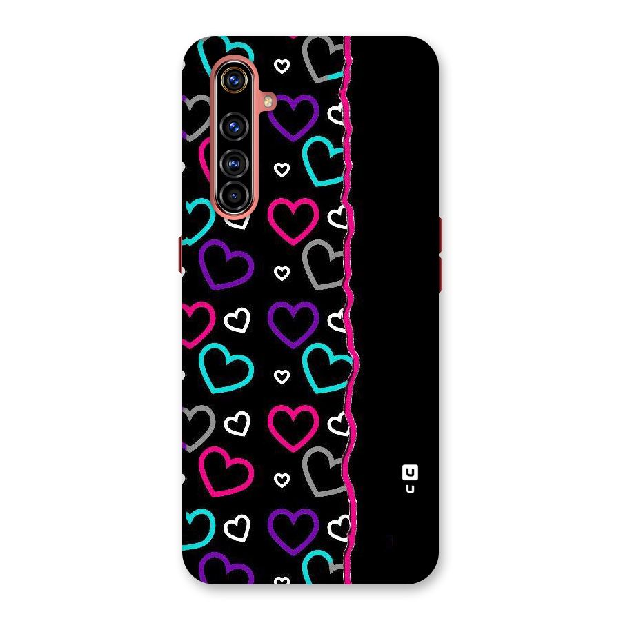 Empty Hearts Back Case for Realme X50 Pro