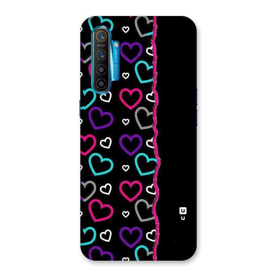 Empty Hearts Back Case for Realme XT