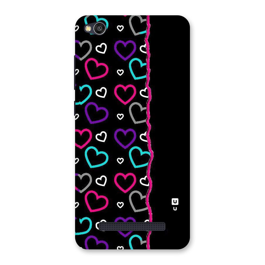 Empty Hearts Back Case for Redmi 4A