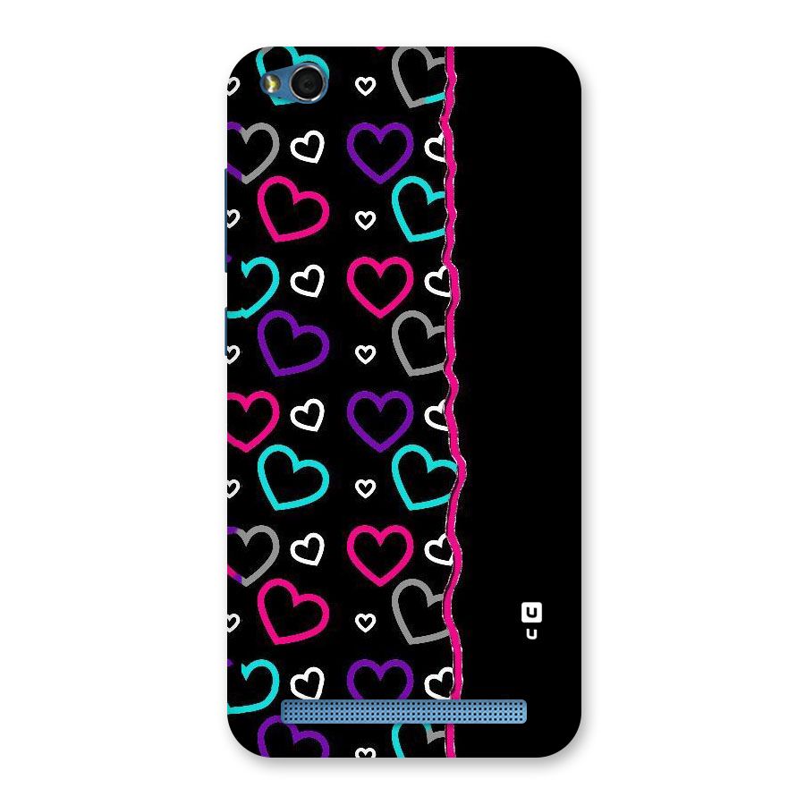 Empty Hearts Back Case for Redmi 5A