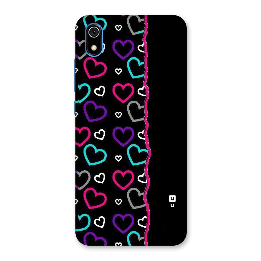 Empty Hearts Back Case for Redmi 7A